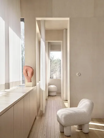 Lulu sit 蒲团36x65cm - Cream - Design House Stockholm