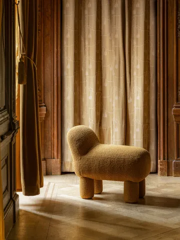 Lulu sit 蒲团36x65cm - 黄色 - Design House Stockholm