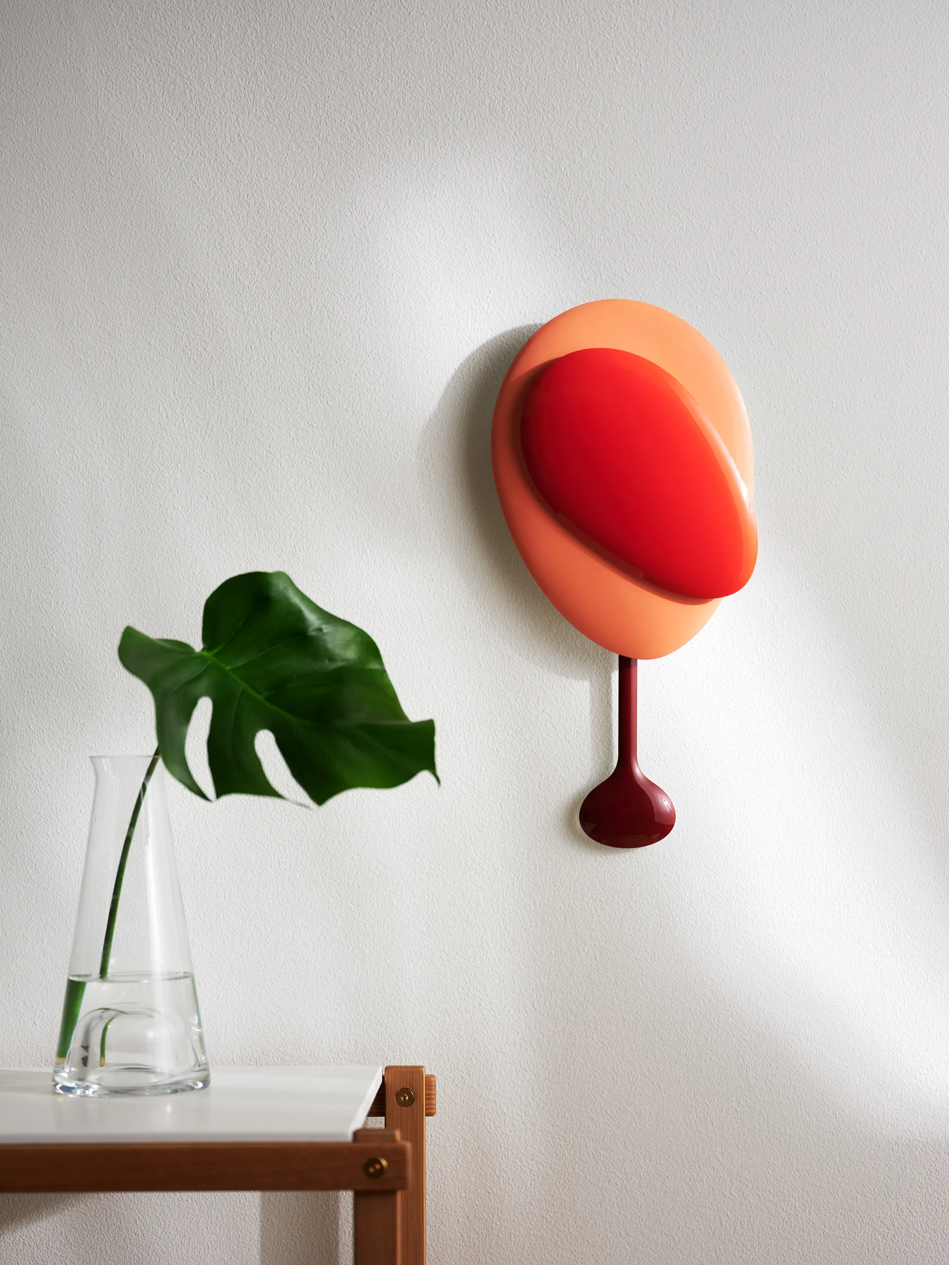 Mellow 挂钟, 红色 Design House Stockholm