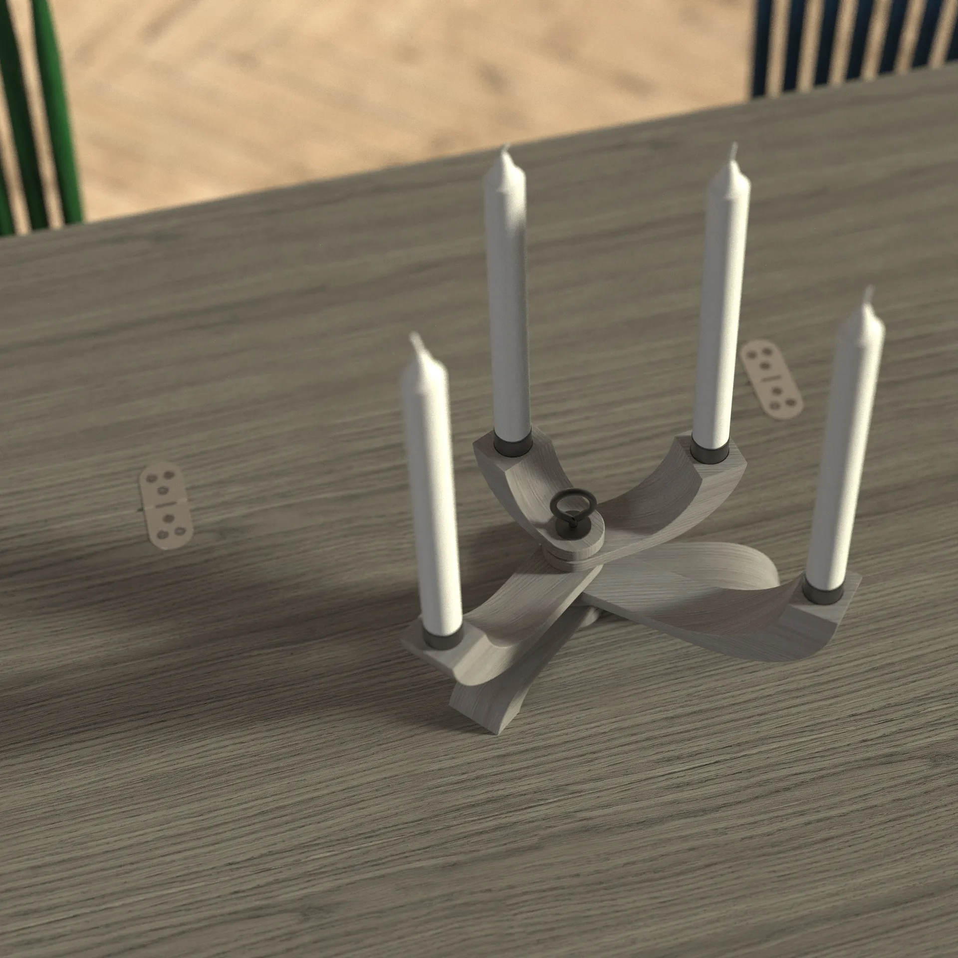 Nordic light 烛台 Limited Edition, grey Design House Stockholm