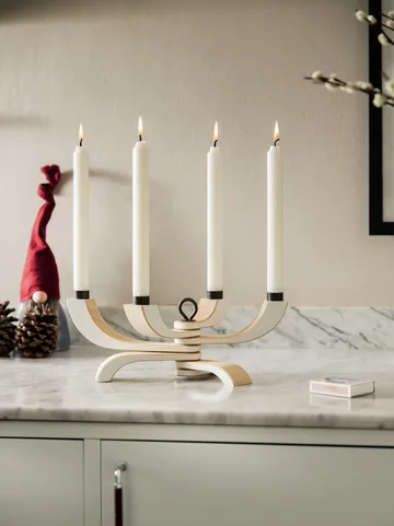 Nordic Light 四臂烛台 - 白色 - Design House Stockholm