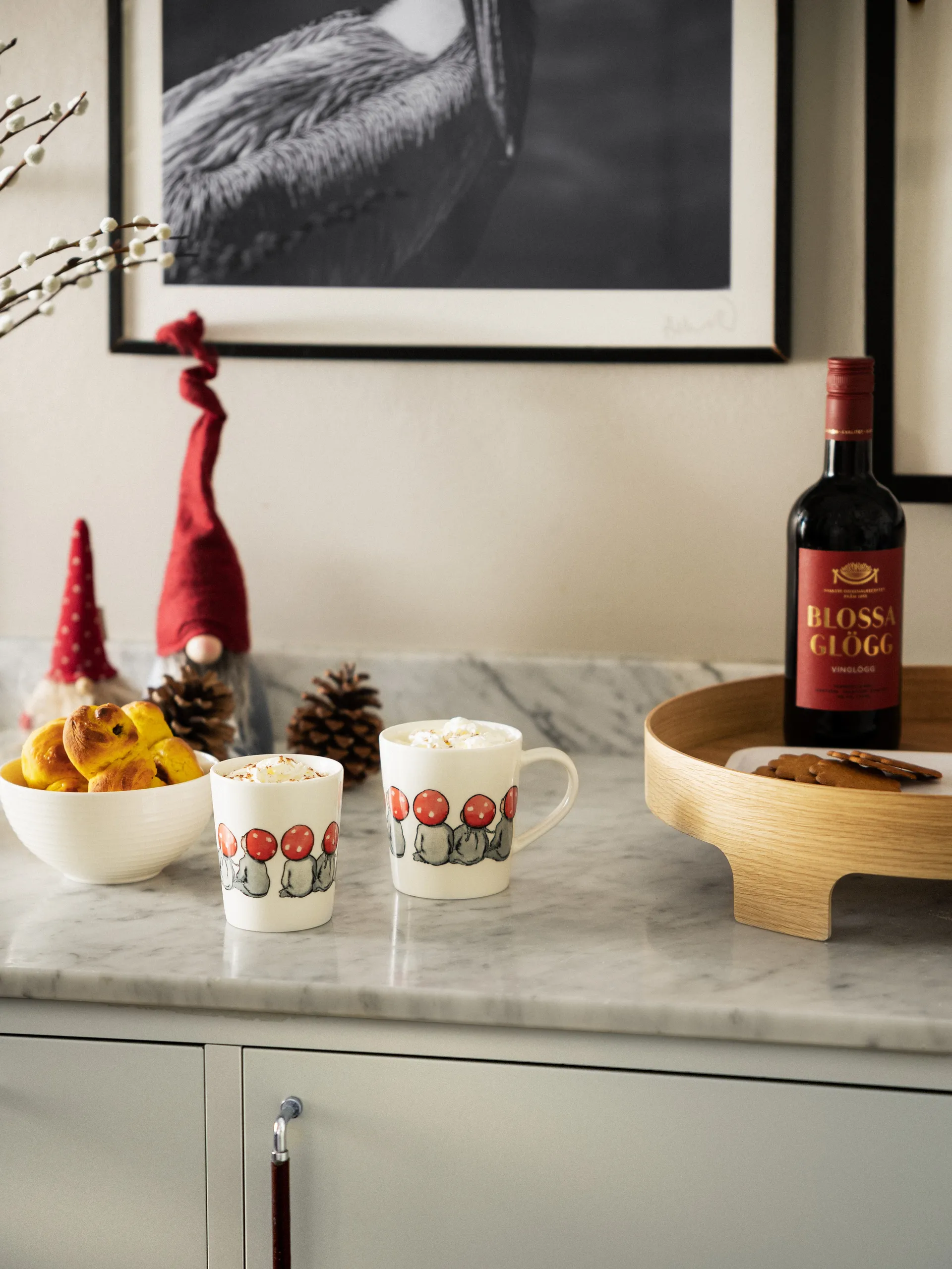 儿童 of the forest mulled 葡萄酒杯 2-pack, 10 cl Design House Stockholm