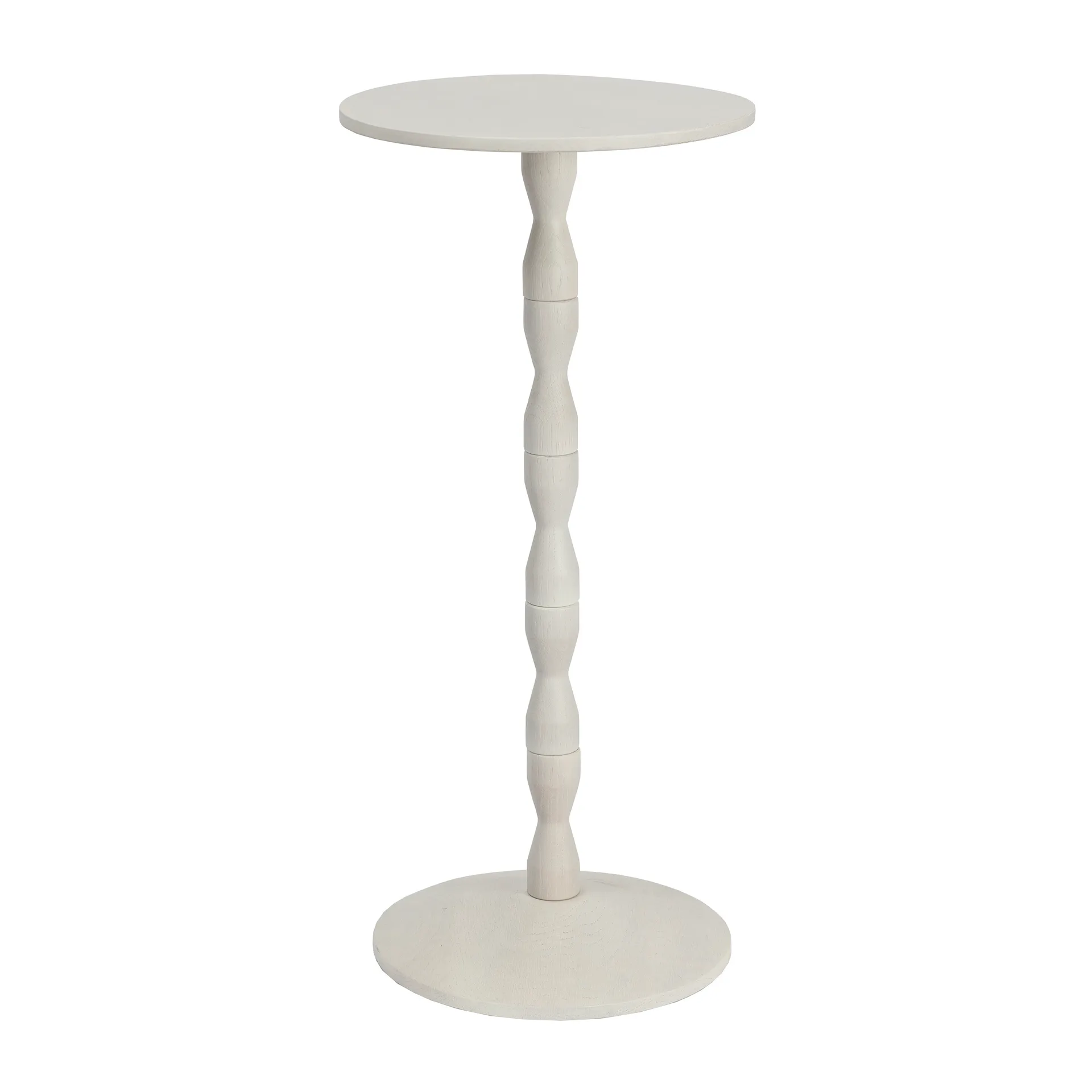 Pedestal 桌子 Ø31x67.5 cm, 漆灰白色 Design House Stockholm