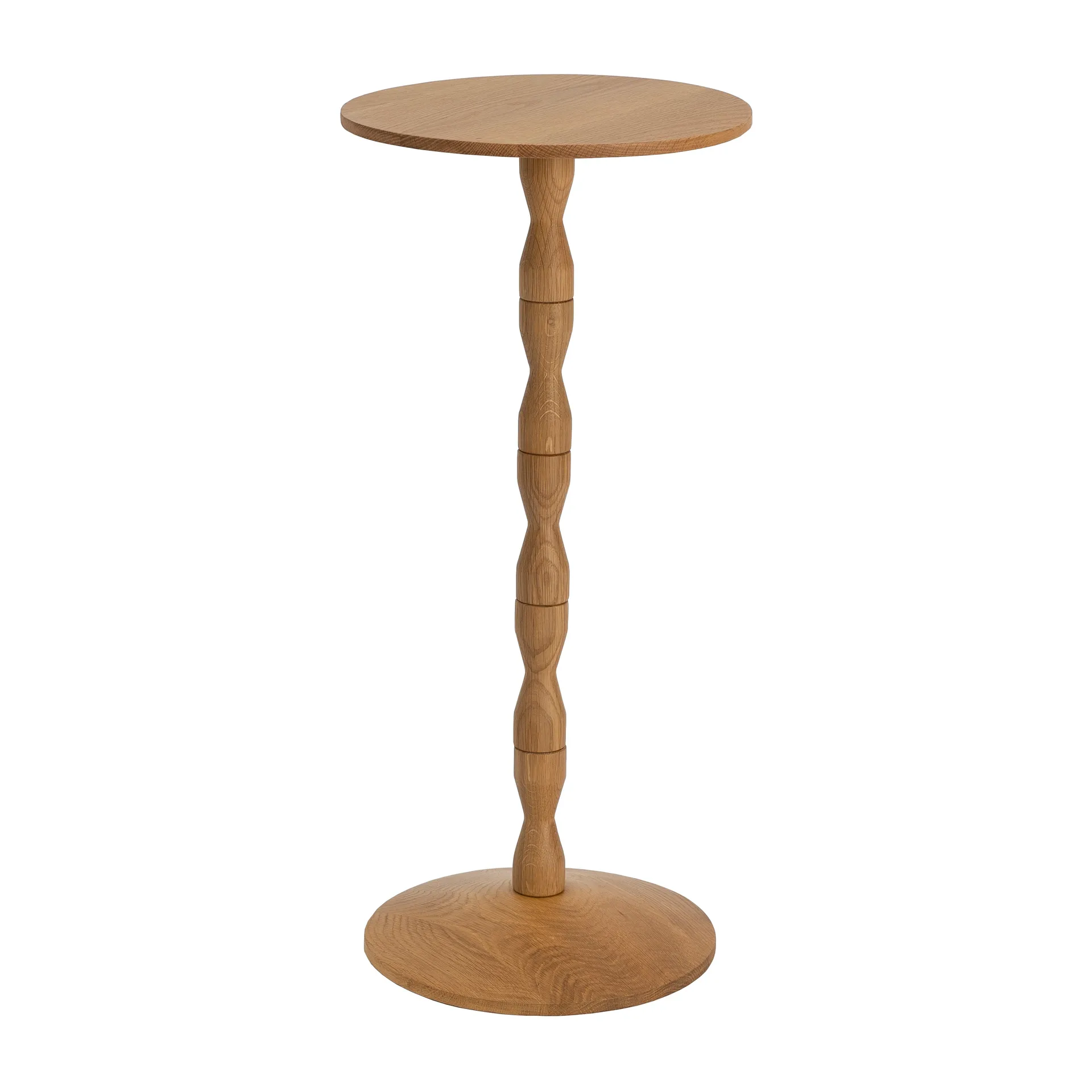 Pedestal 桌子 Ø31x67.5 cm, 橡木色 Design House Stockholm