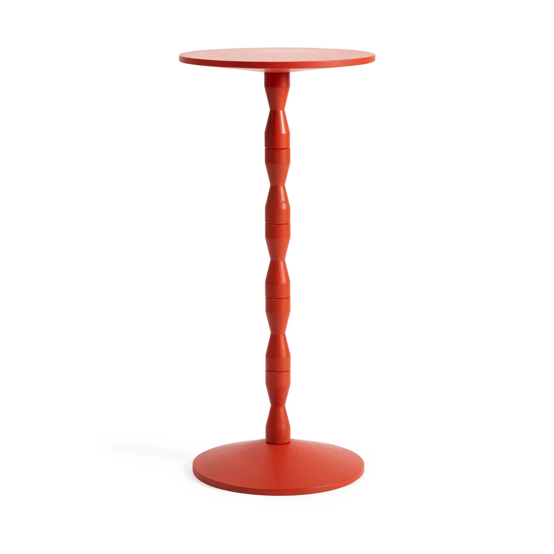 Pedestal 桌子 Ø31x67.5 cm, 红色 Design House Stockholm