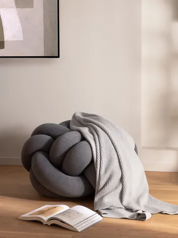 Pleece 盖毯140x160cm - 浅灰色 - Design House Stockholm