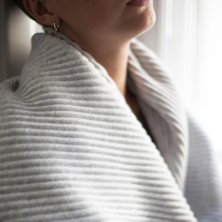 Pleece 盖毯140x160cm - 浅灰色 - Design House Stockholm
