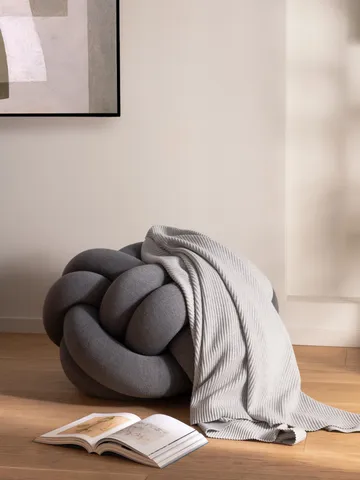 Pleece 盖毯140x160cm - 浅灰色 - Design House Stockholm
