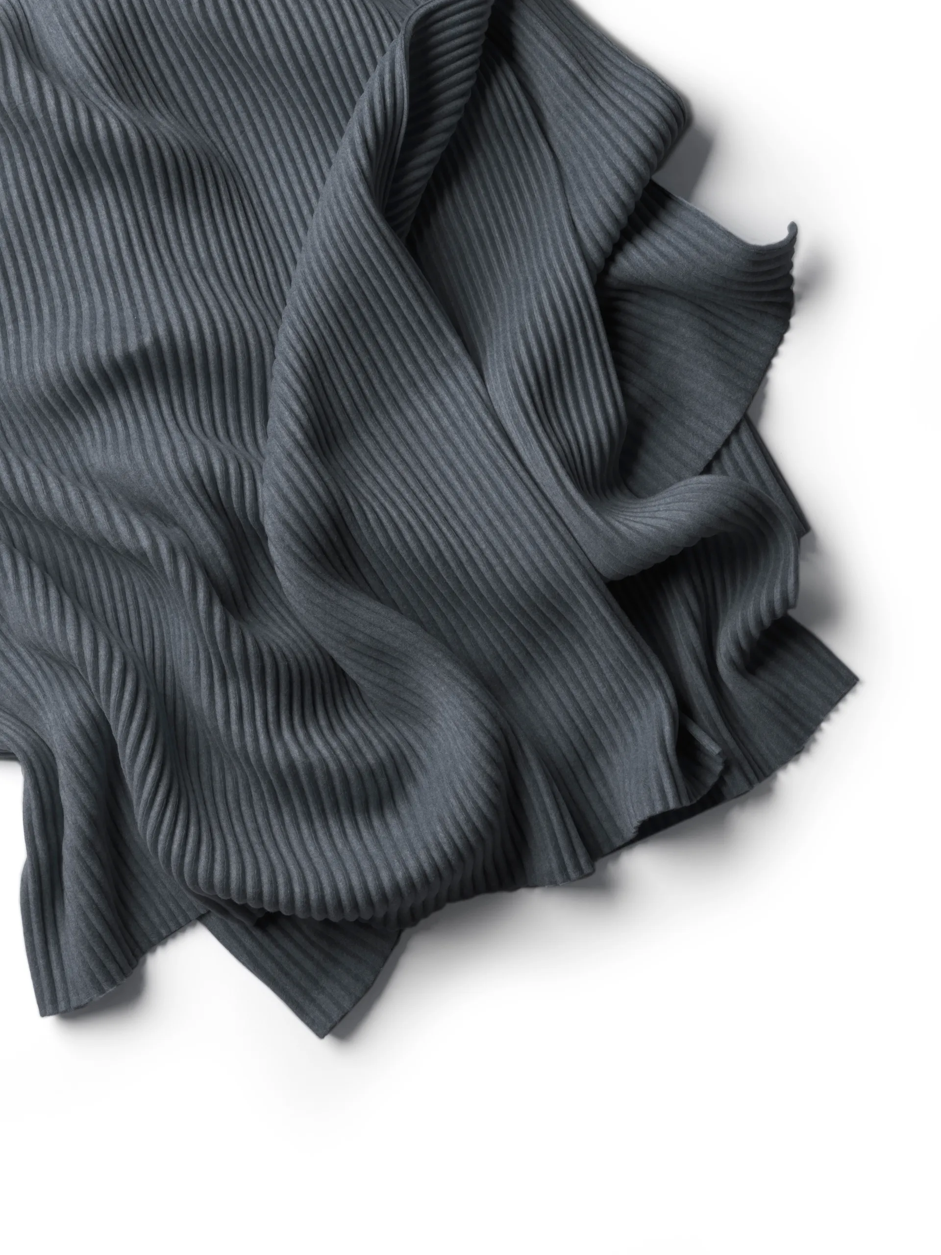 Pleece 盖毯140x160cm, 深灰色 Design House Stockholm