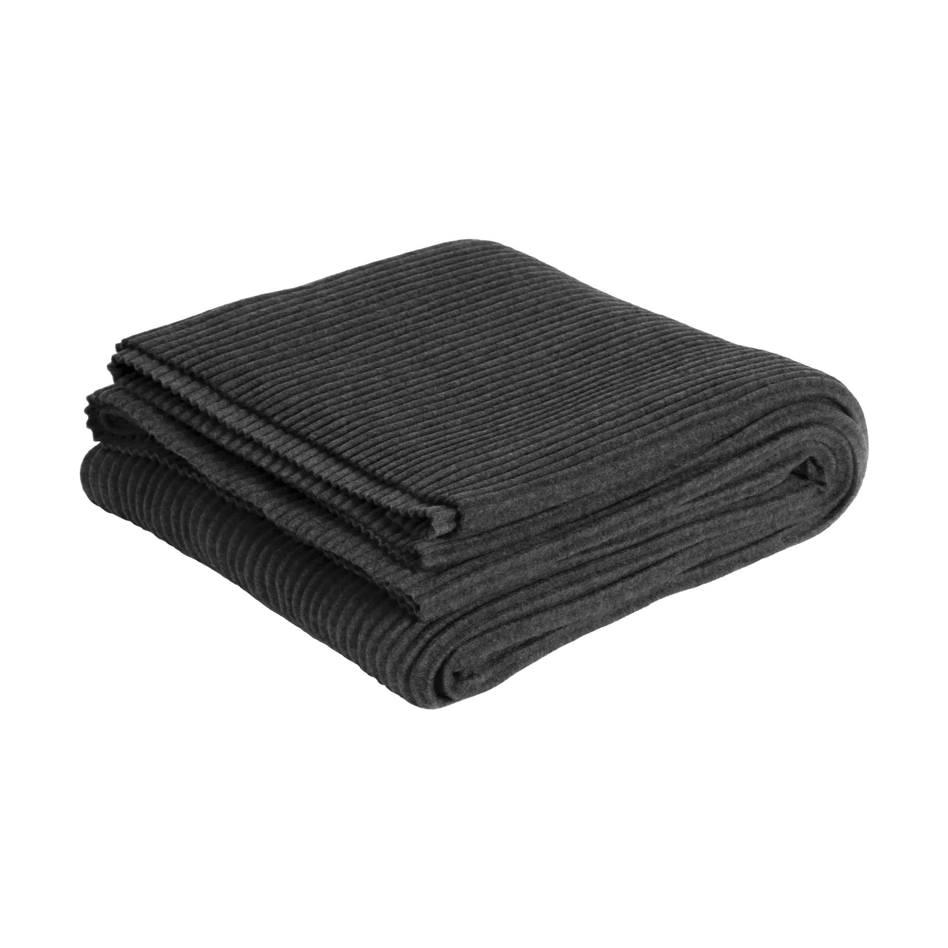 Pleece 毯子 140x170 cm, Dark grey Design House Stockholm
