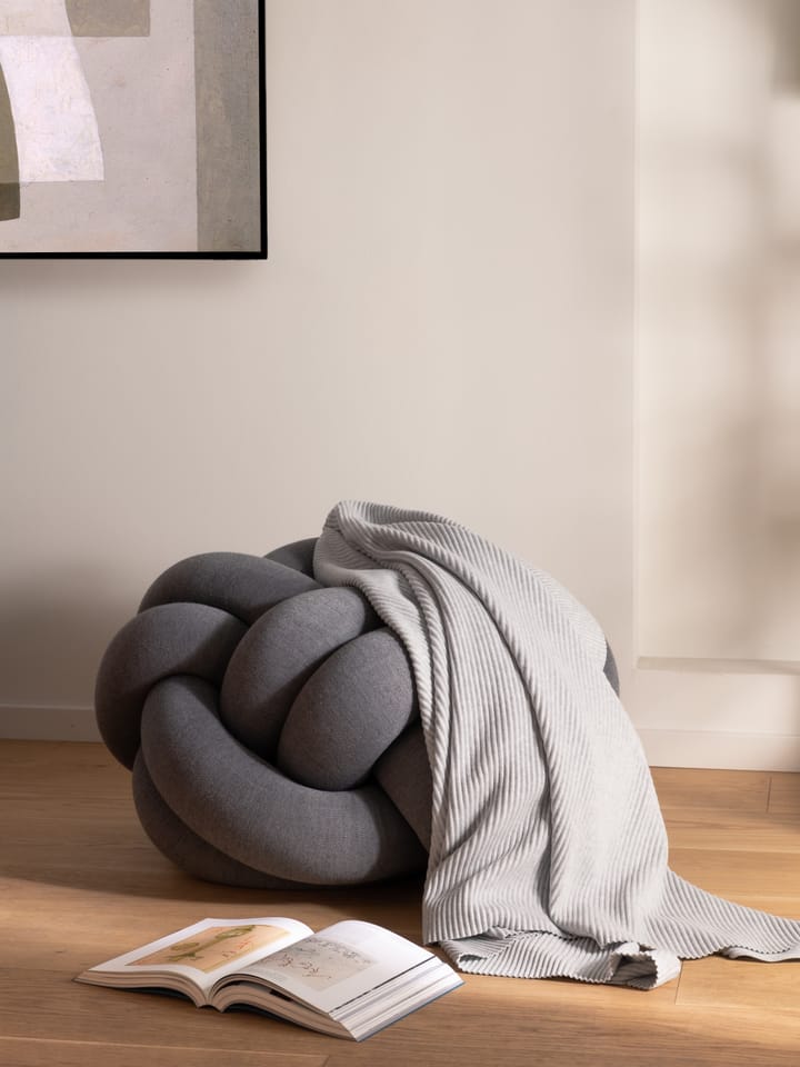 Pleece 毯子 140x170 cm, Light grey Design House Stockholm
