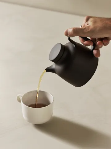 Sand 茶壶 650ml - 黑色陶土 - Design House Stockholm