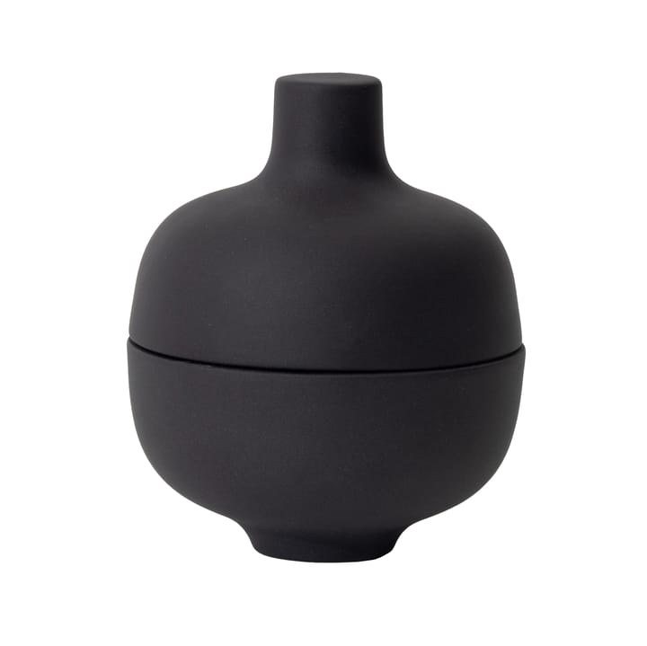 Sand 碗  with lid S Ø8.2 cm - 黑色 clay - Design House Stockholm