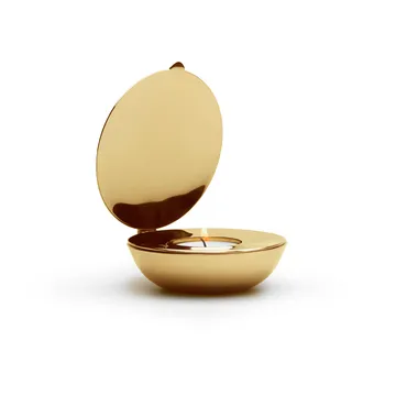 Shell 许愿烛台 - 黄铜色 - Design House Stockholm