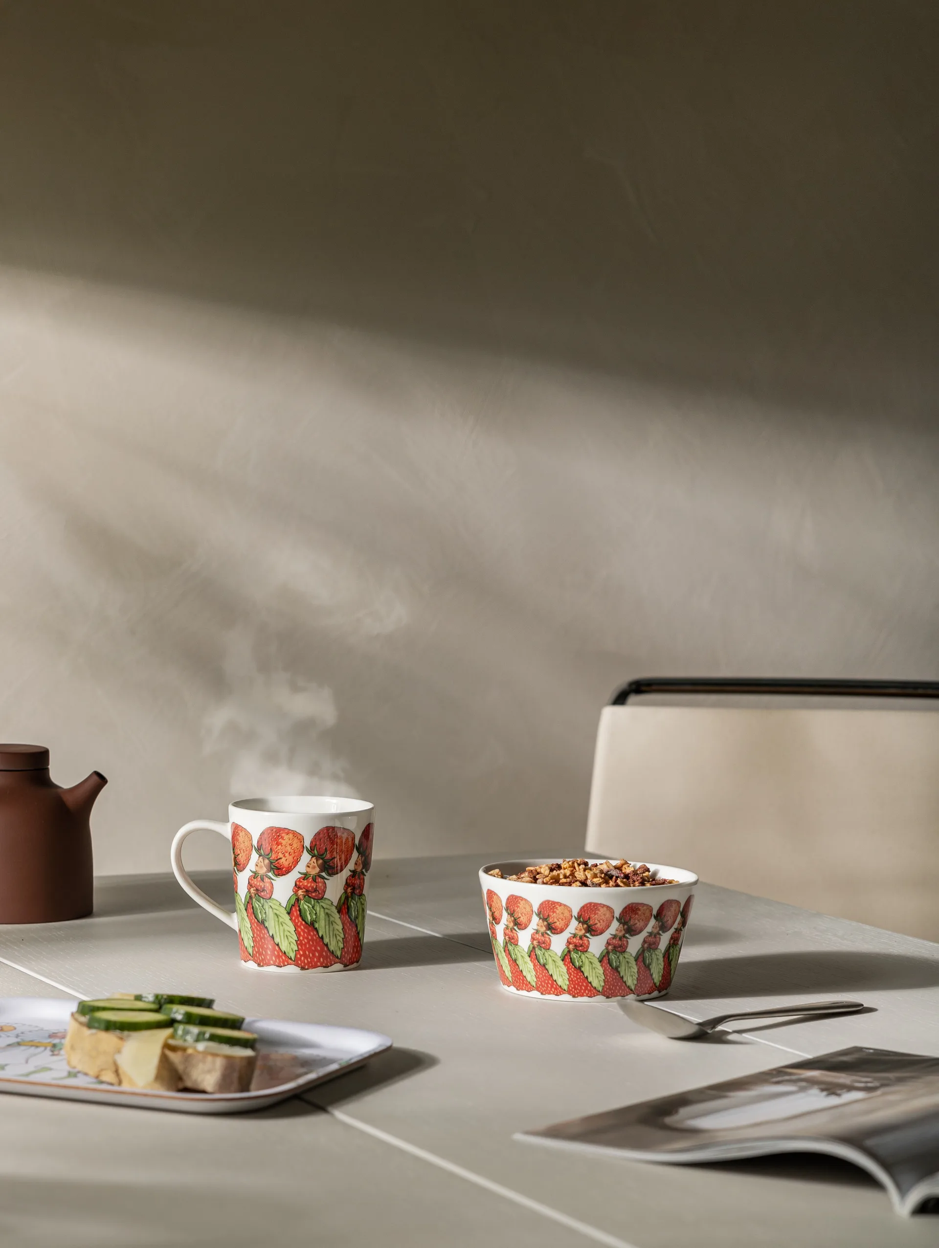 The Strawberry Family碗, 500ml Design House Stockholm