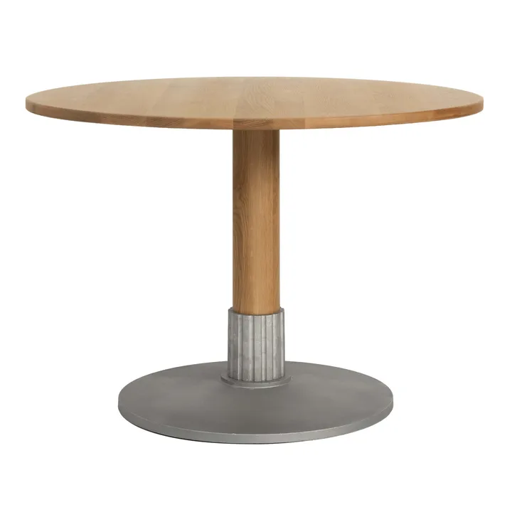Tock Table matbord - 橡木，直径110x高76cm - Design House Stockholm