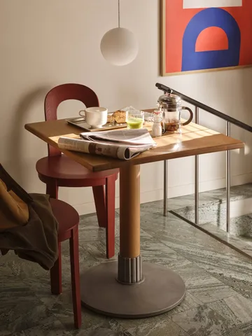 Tock Table matbord - 橡木，75x75x76cm - Design House Stockholm