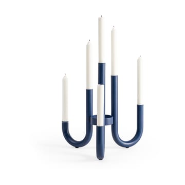 Turn candelabra - 蓝色 - Design House Stockholm