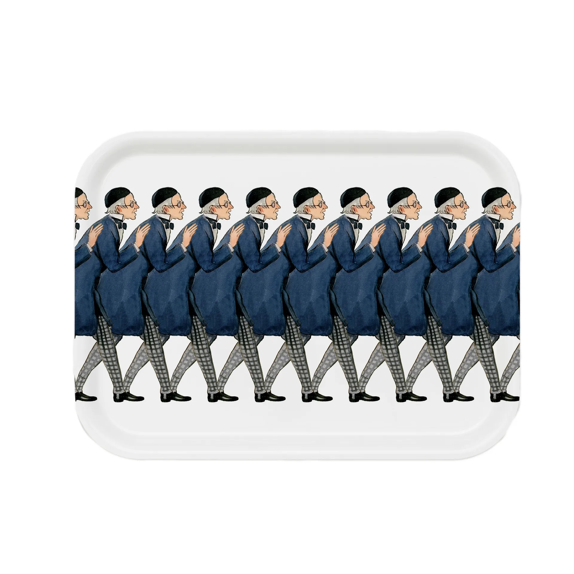 Uncle Blue 方形托盘, 27x20cm Design House Stockholm