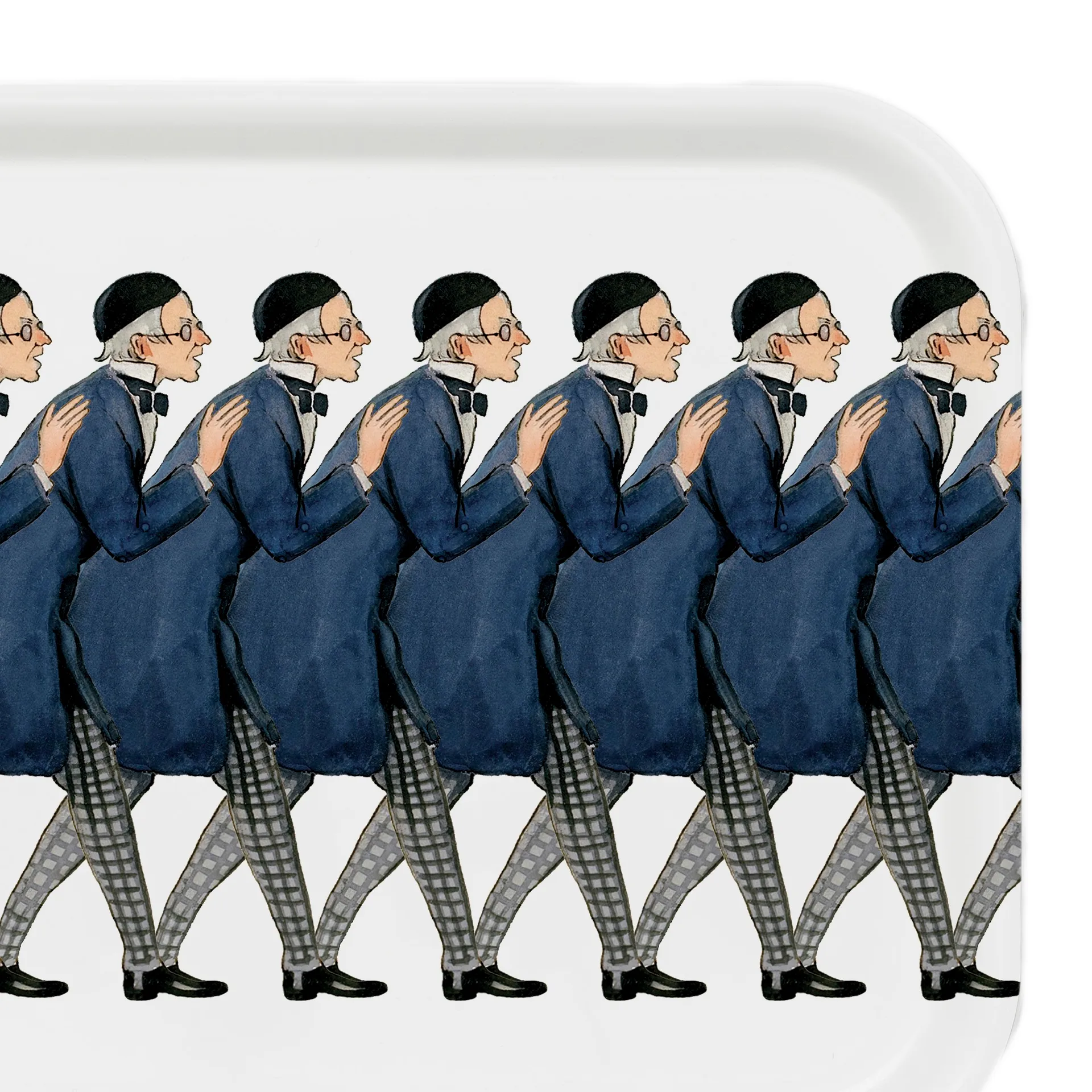 Uncle Blue 方形托盘, 27x20cm Design House Stockholm