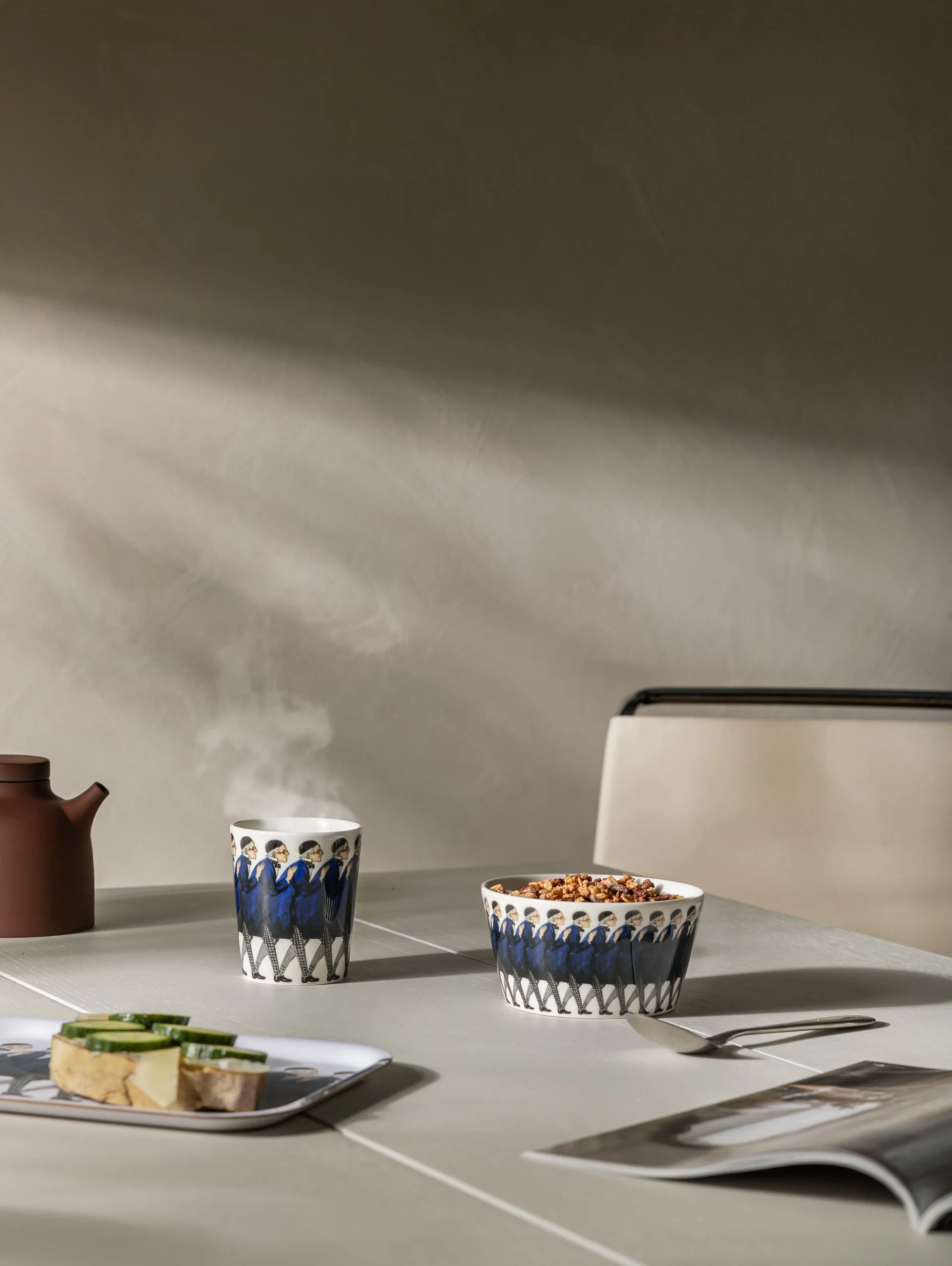 Uncle Blue 方形托盘, 27x20cm Design House Stockholm