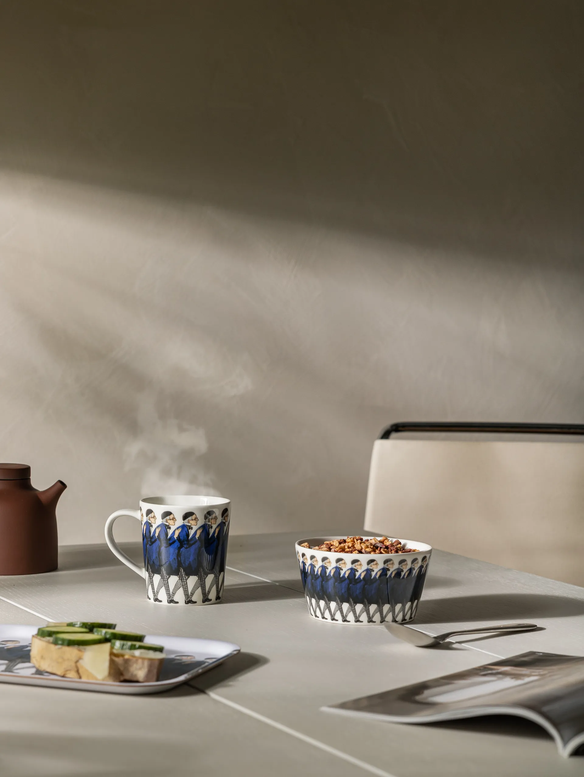 Uncle Blue 带柄马克杯, 40厘升 Design House Stockholm