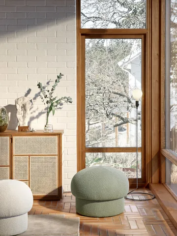 Uno 蒲团Ø50cm - 奶油色 - Design House Stockholm