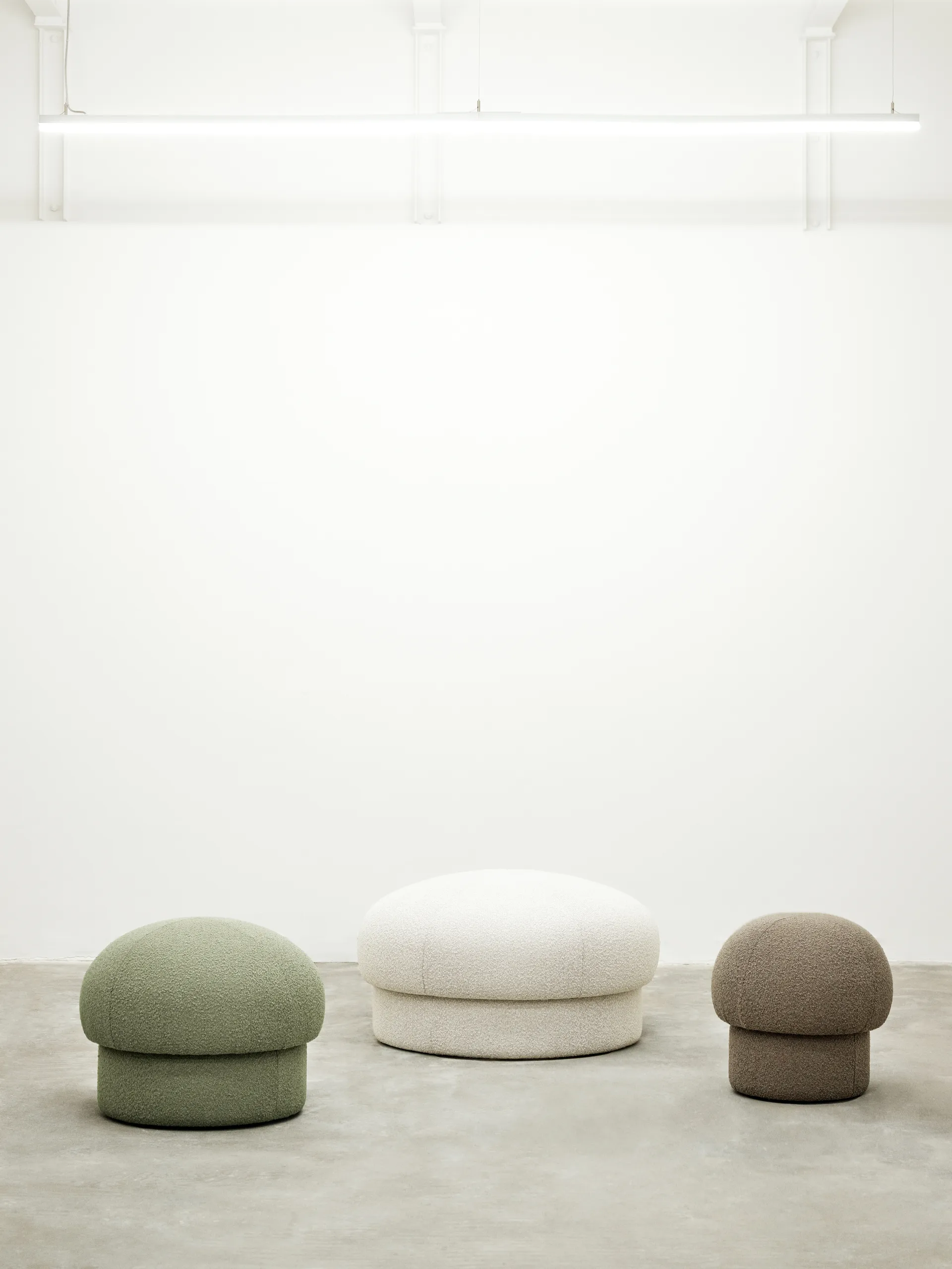 Uno pouf Ø50 cm, 褐色 Design House Stockholm