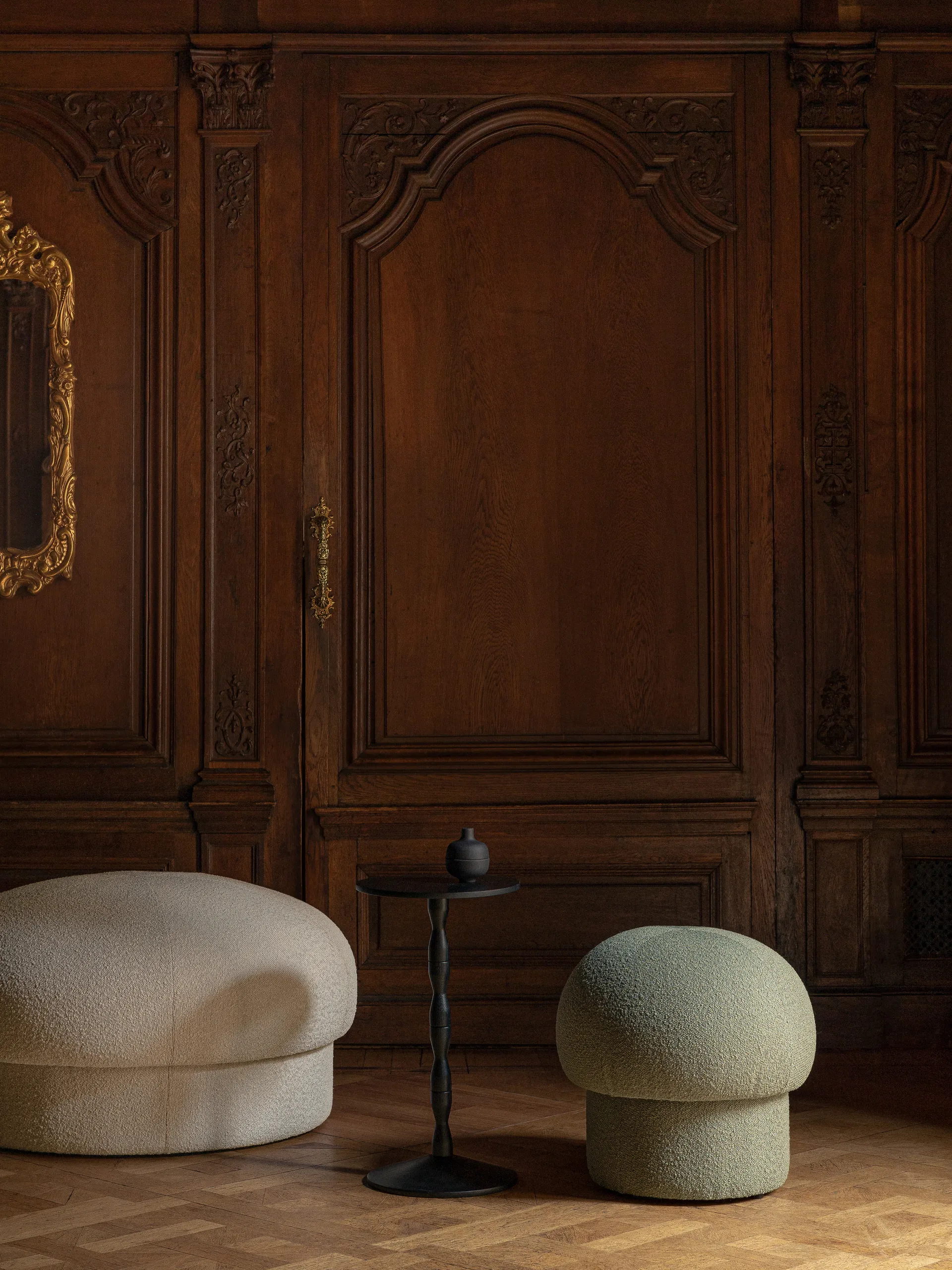 Uno pouf Ø50 cm, 绿色 Design House Stockholm