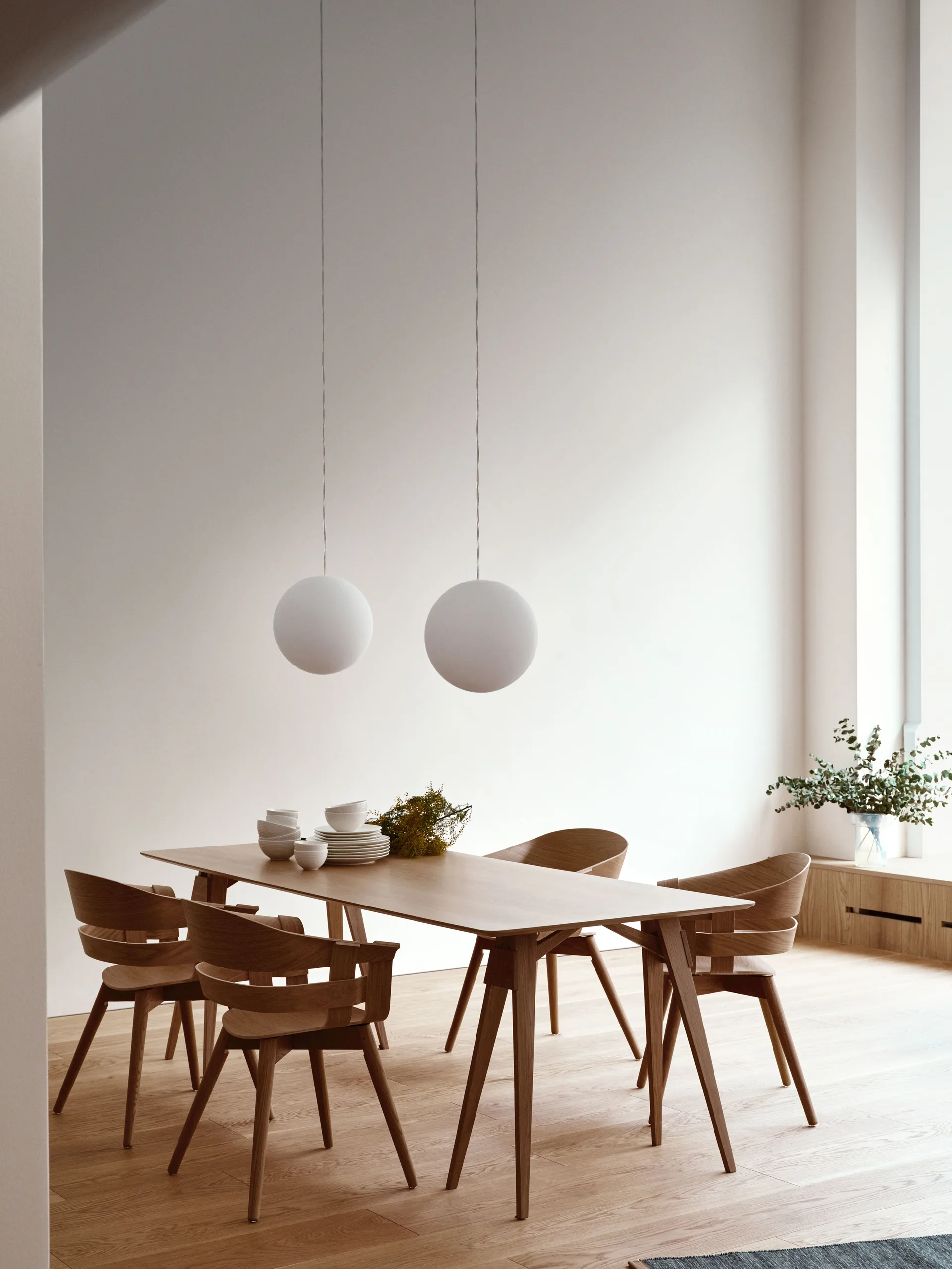 Wick Chair 椅子, 橡木_橡木支腿 Design House Stockholm