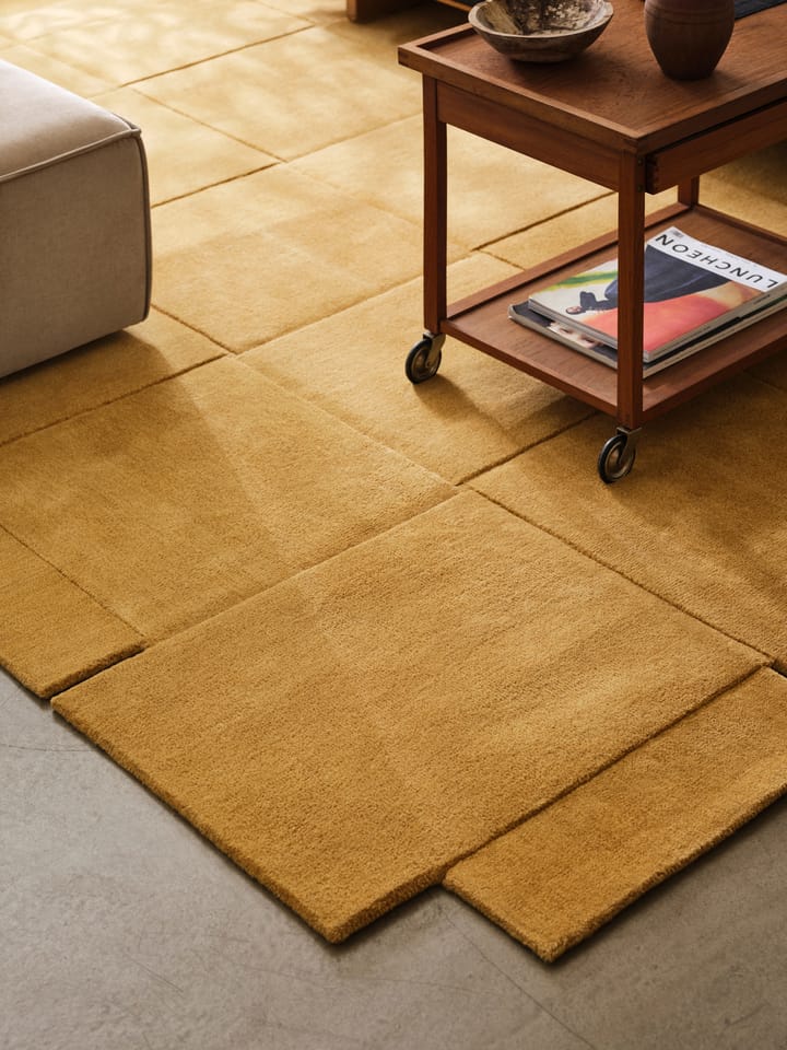篮子 地毯 yellow ochre, 185x240 cm Design House Stockholm