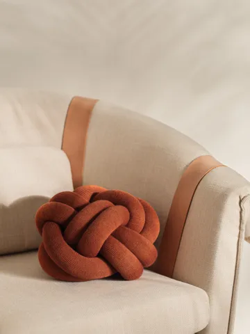 结饰靠垫 - 赭石色 - Design House Stockholm