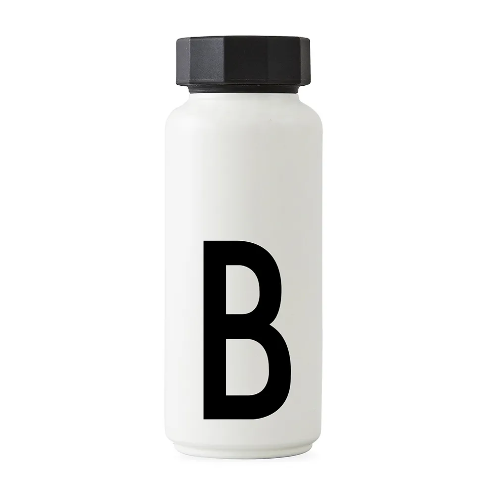 AJ Vintage thermos, B Design Letters
