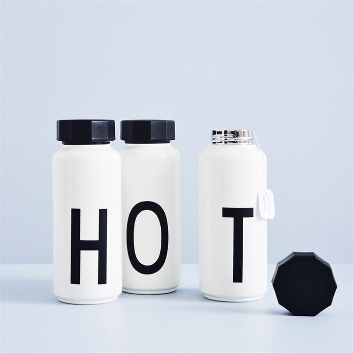 AJ Vintage thermos, H Design Letters