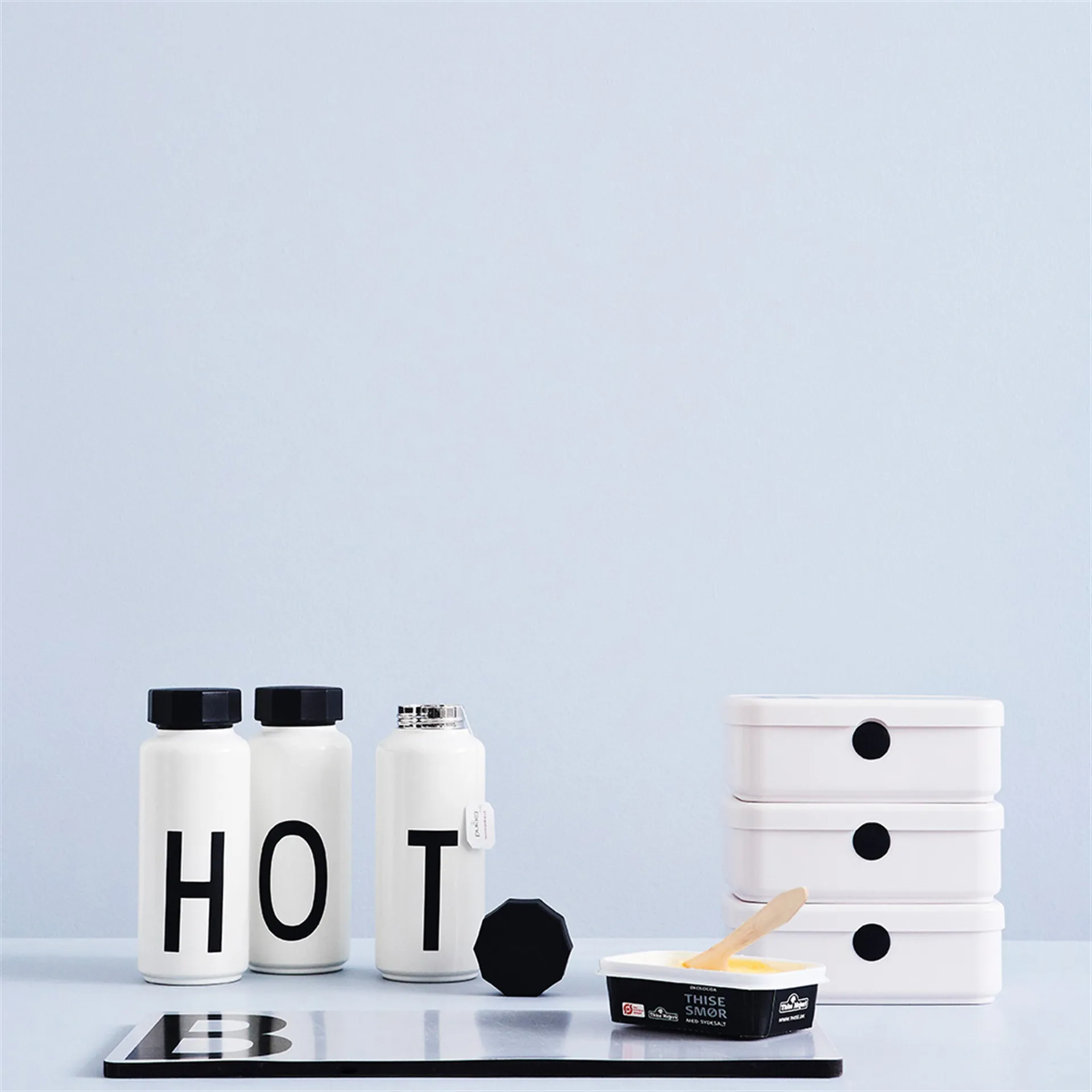 AJ Vintage thermos, Z Design Letters
