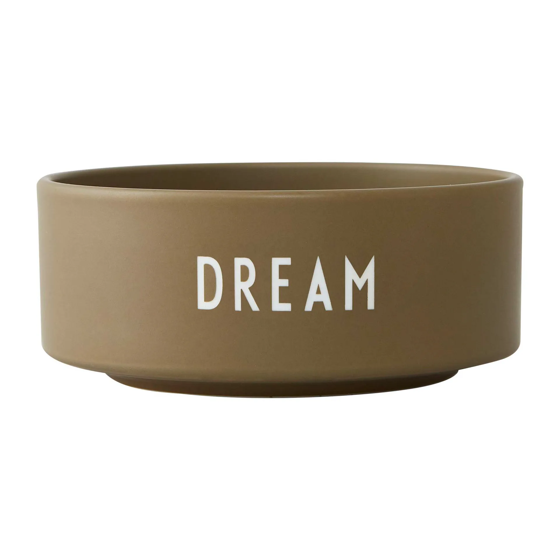 Design Letters 零食碗 Ø12cm, Dream-olive 绿色 Design Letters