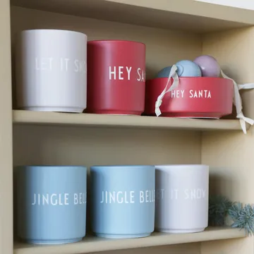 Design Letters 零食碗 Ø12cm - Santa-faded 玫瑰色 - Design Letters