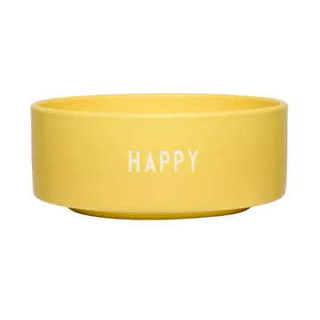 Design Letters 糖果碗 Ø12cm - 黄色 - Design Letters