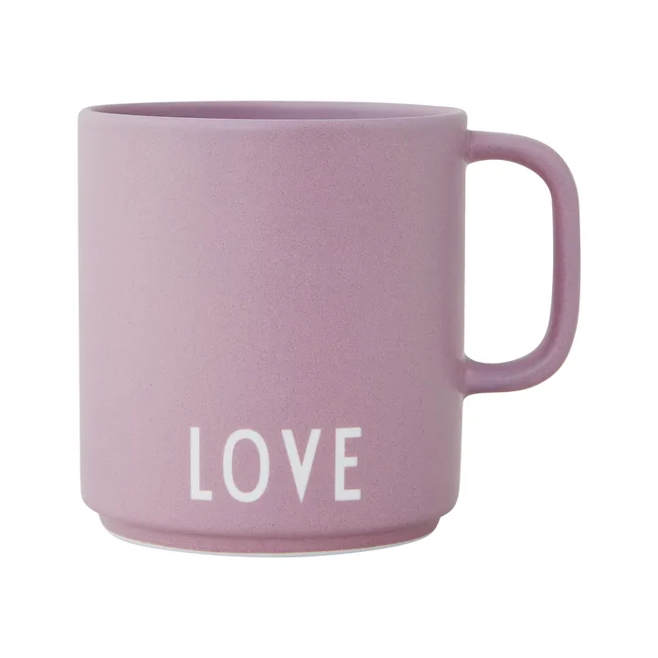 Design Letters 带柄精选杯 250ml - 爱意_薰衣草色 - Design Letters