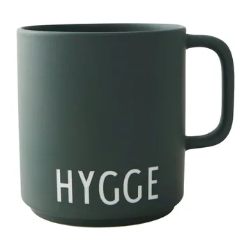 Design Letters 带柄精选杯 250ml - 惬意_深绿色 - Design Letters