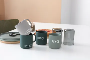 Design Letters 带柄精选杯 250ml - 惬意_深绿色 - Design Letters