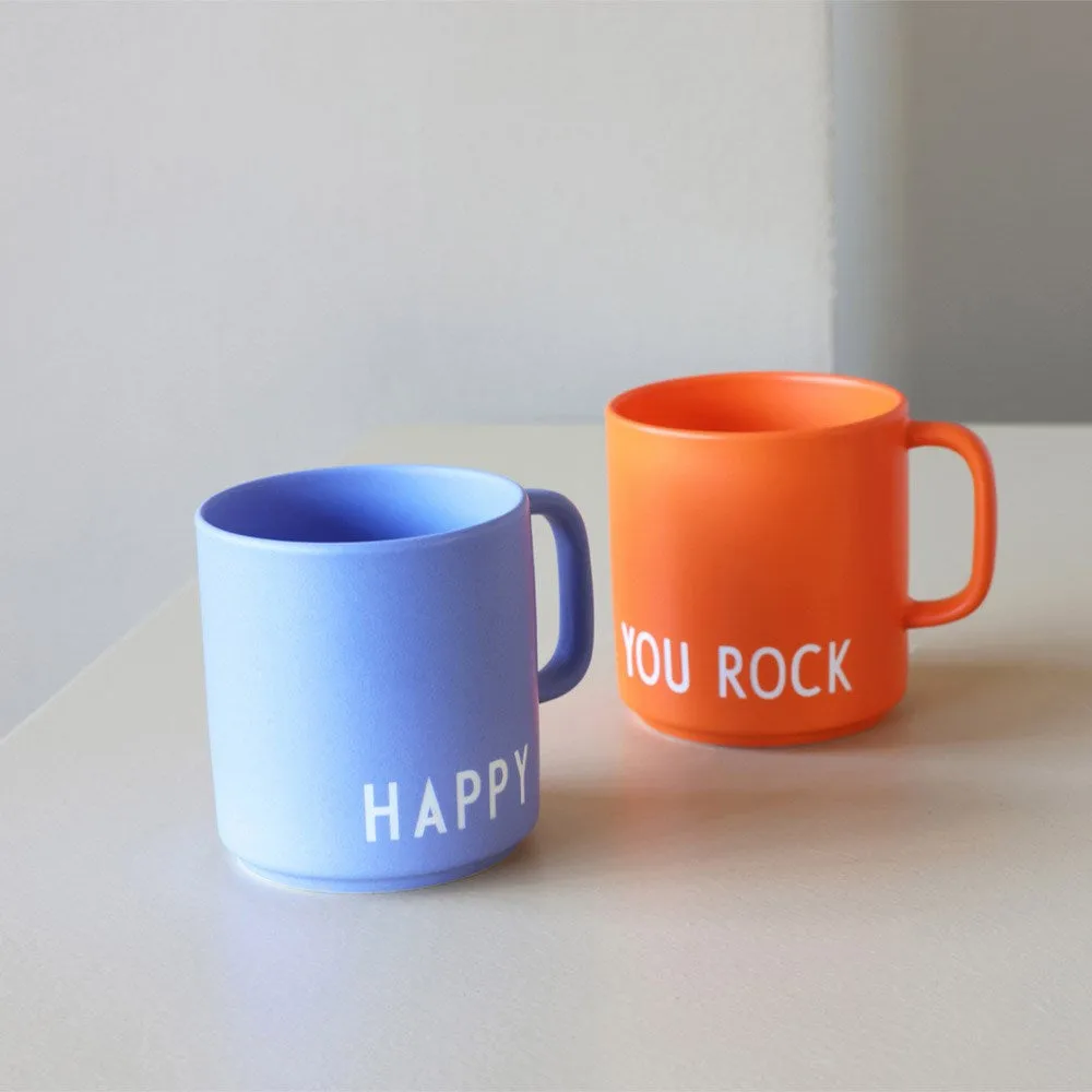 Design Letters 带柄精选杯 250ml, 红色 Design Letters