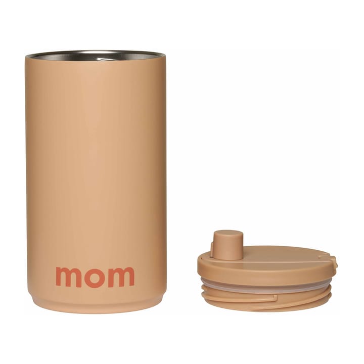 Design Letters 旅行杯 35 cl, Mom-beige Design Letters