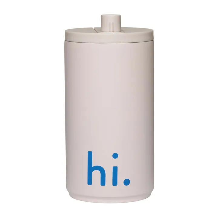 Design Letters旅行马克杯 350ml - Hi-pastel beige - Design Letters