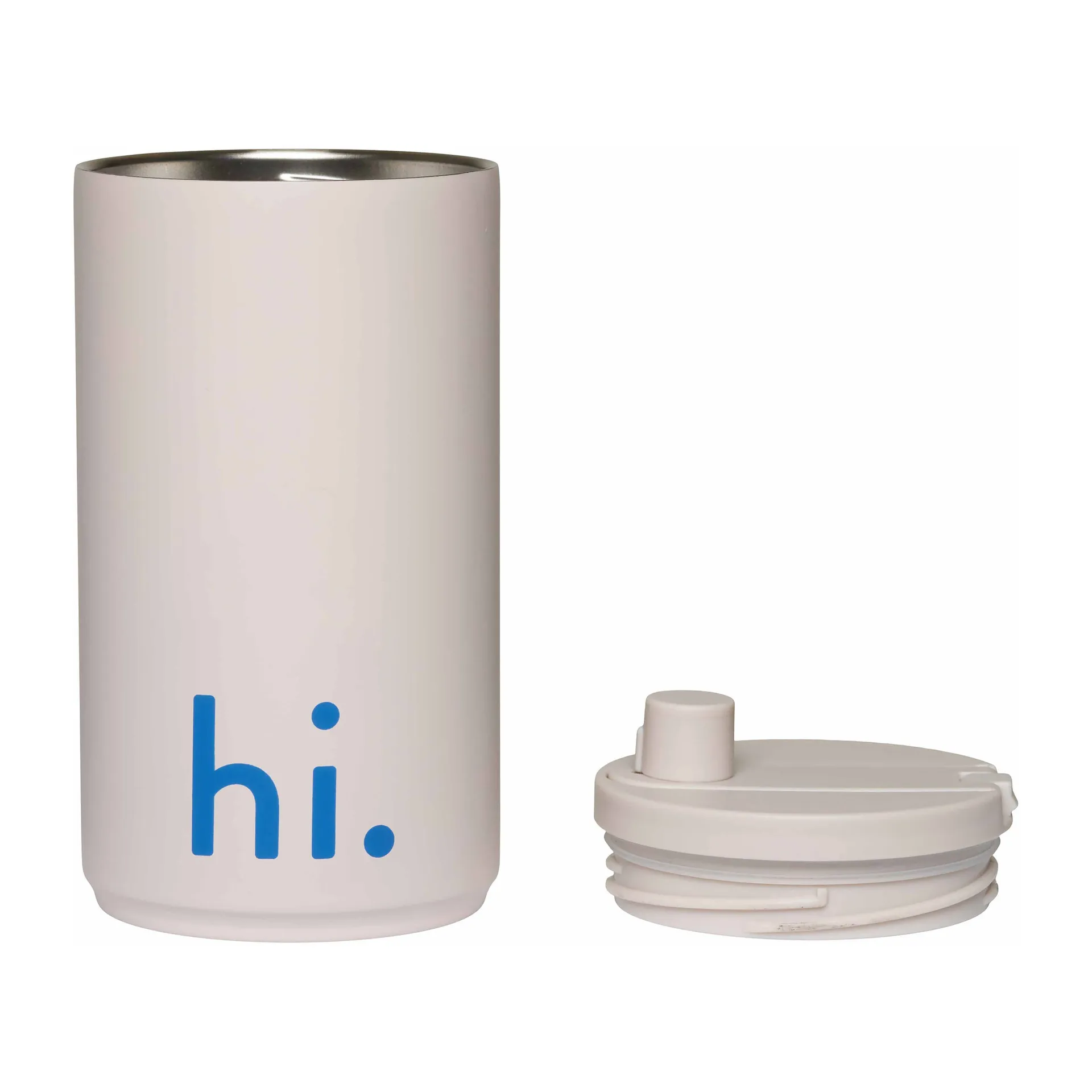 Design Letters旅行马克杯 350ml, Hi-pastel beige Design Letters