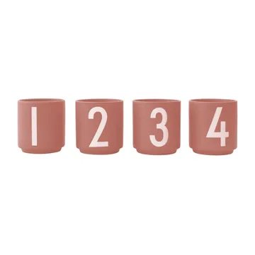 Design Letters意式浓缩咖啡杯 4件套 - Nude - Design Letters
