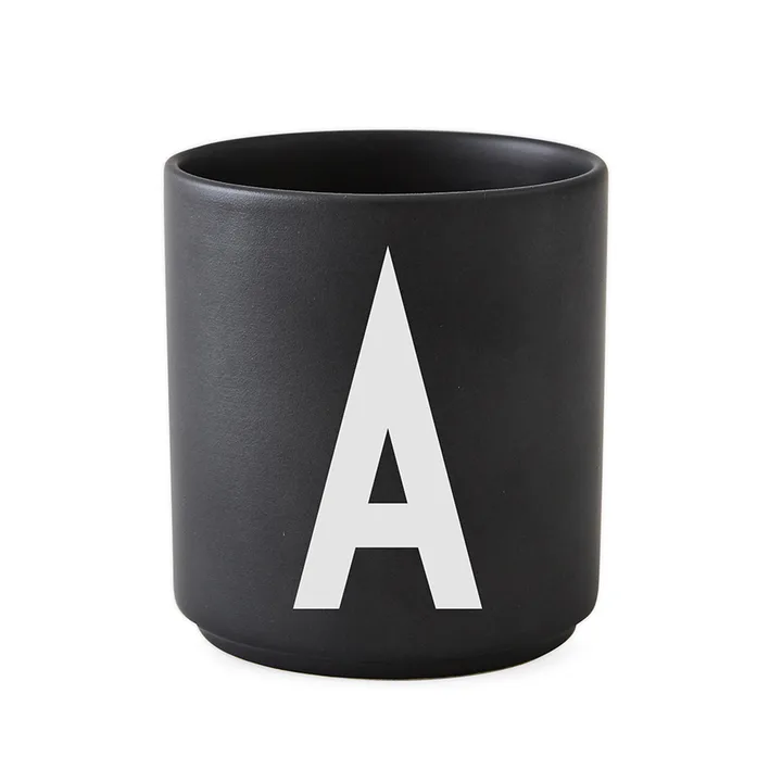 Design Letters黑色杯 - A - Design Letters