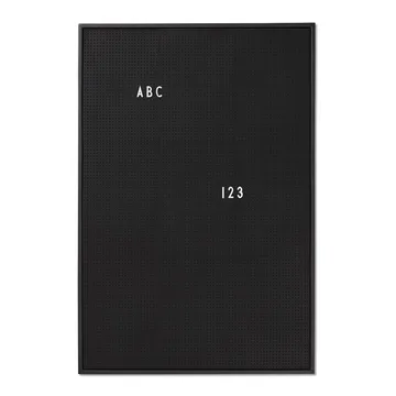 Design Letters A2字母板 - 黑色 - Design Letters