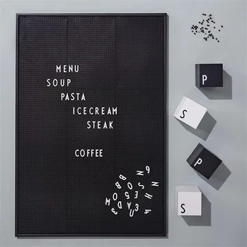 Design Letters A2字母板 - 黑色 - Design Letters