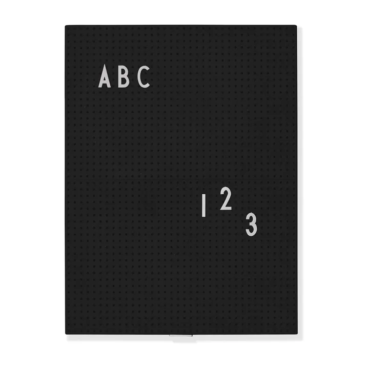 Design Letters A4 字母板 - 黑色 - Design Letters